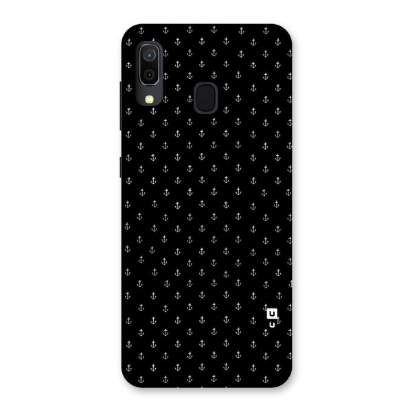 Seamless Small Anchors Pattern Back Case for Galaxy A20