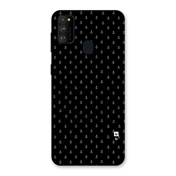 Seamless Small Anchors Pattern Back Case for Galaxy M30s