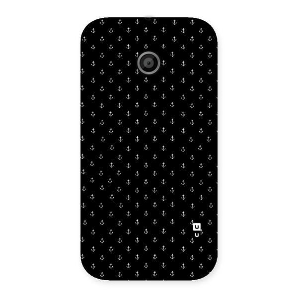 Seamless Small Anchors Pattern Back Case for Moto E