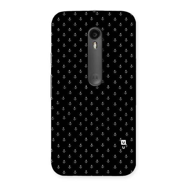 Seamless Small Anchors Pattern Back Case for Moto G3