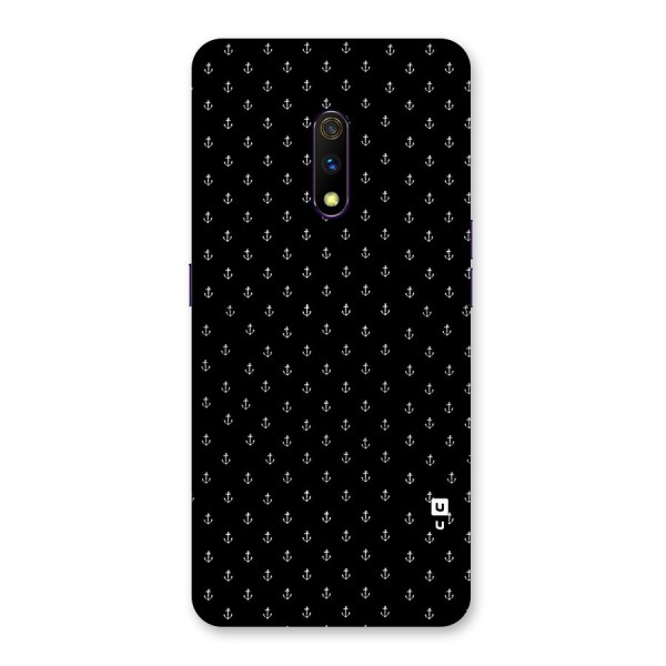 Seamless Small Anchors Pattern Back Case for Realme X