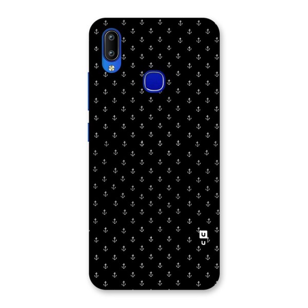 Seamless Small Anchors Pattern Back Case for Vivo Y91