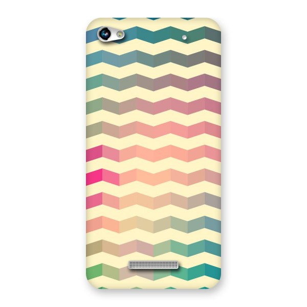 Seamless ZigZag Design Back Case for Micromax Hue 2