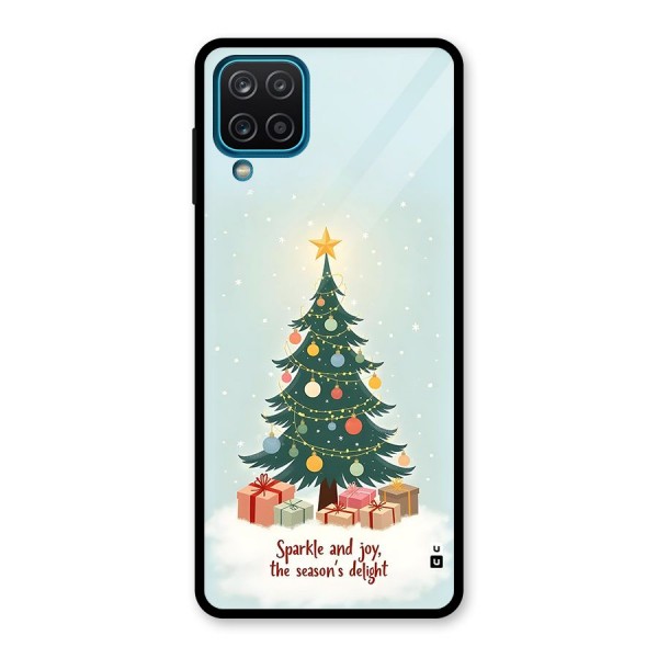 Seasons Delight Glass Back Case for Galaxy A12