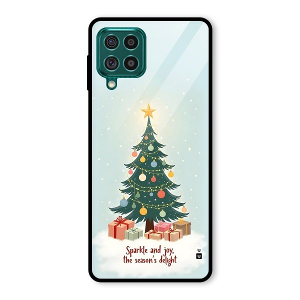 Seasons Delight Glass Back Case for Galaxy F62