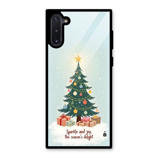 Seasons Delight Glass Back Case for Galaxy Note 10