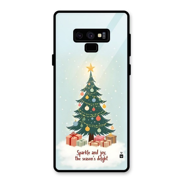 Seasons Delight Glass Back Case for Galaxy Note 9