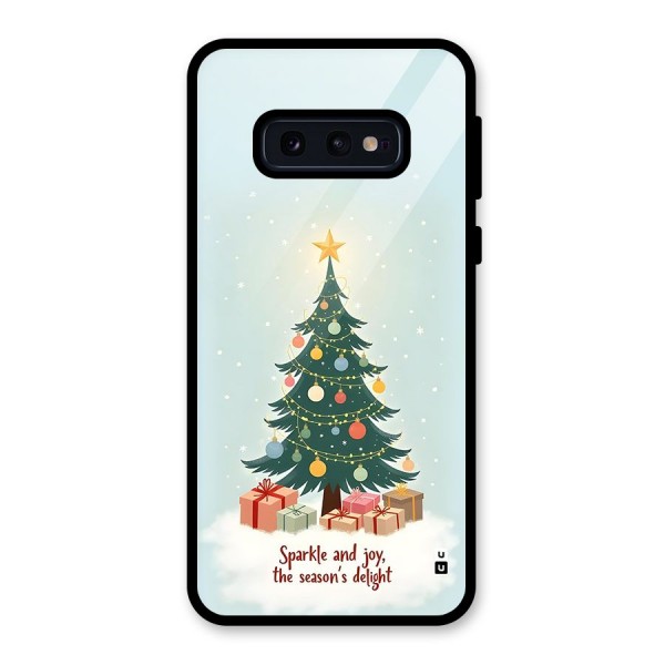 Seasons Delight Glass Back Case for Galaxy S10e