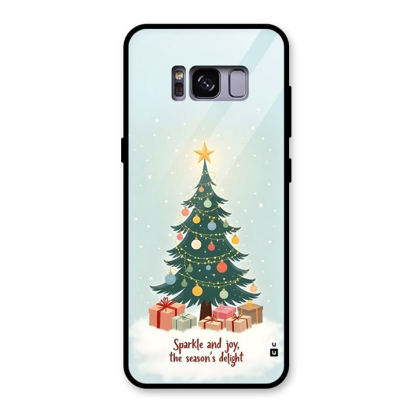 Seasons Delight Glass Back Case for Galaxy S8