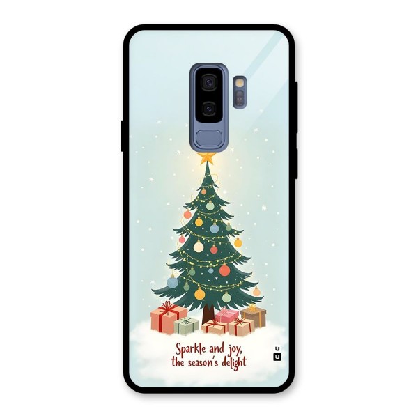 Seasons Delight Glass Back Case for Galaxy S9 Plus