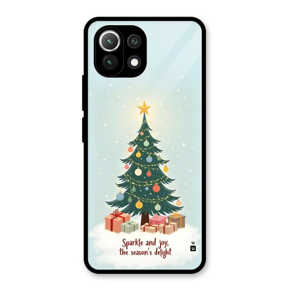 Seasons Delight Glass Back Case for Mi 11 Lite