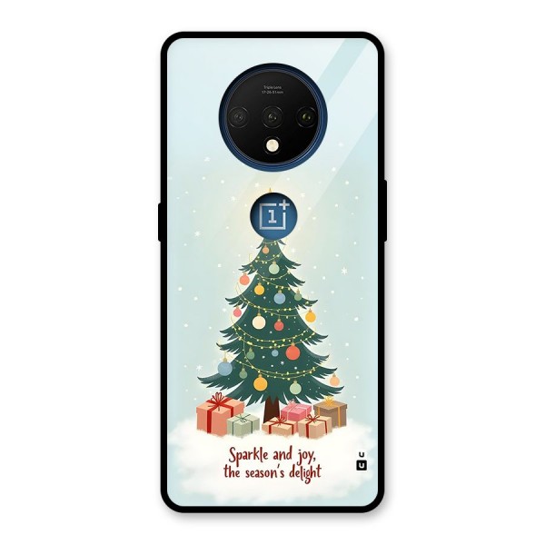 Seasons Delight Glass Back Case for OnePlus 7T