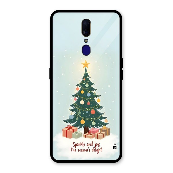 Seasons Delight Glass Back Case for Oppo F11