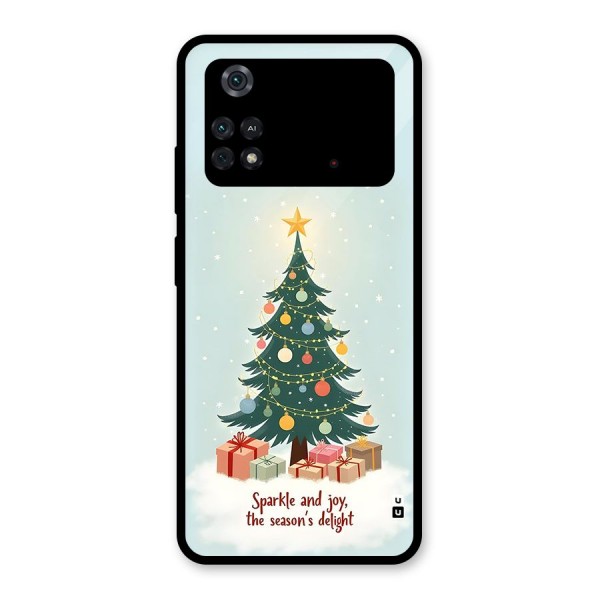 Seasons Delight Glass Back Case for Poco M4 Pro 4G