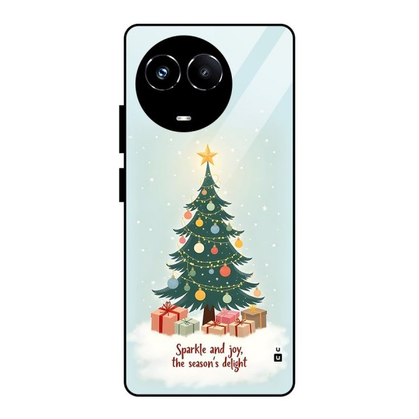 Seasons Delight Glass Back Case for Realme 11X