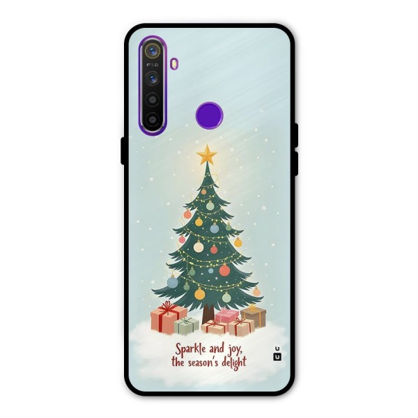 Seasons Delight Glass Back Case for Realme 5s