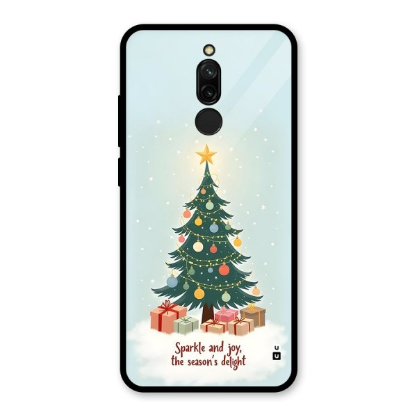 Seasons Delight Glass Back Case for Redmi 8