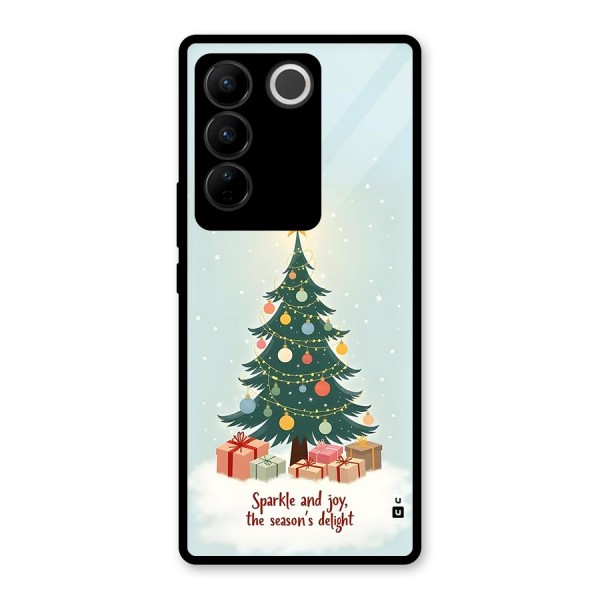 Seasons Delight Glass Back Case for Vivo V27