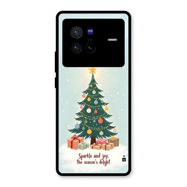 Seasons Delight Glass Back Case for Vivo X80