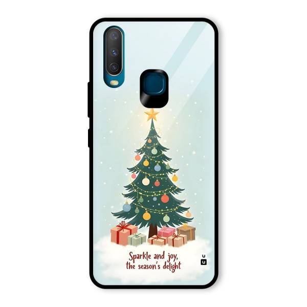 Seasons Delight Glass Back Case for Vivo Y12