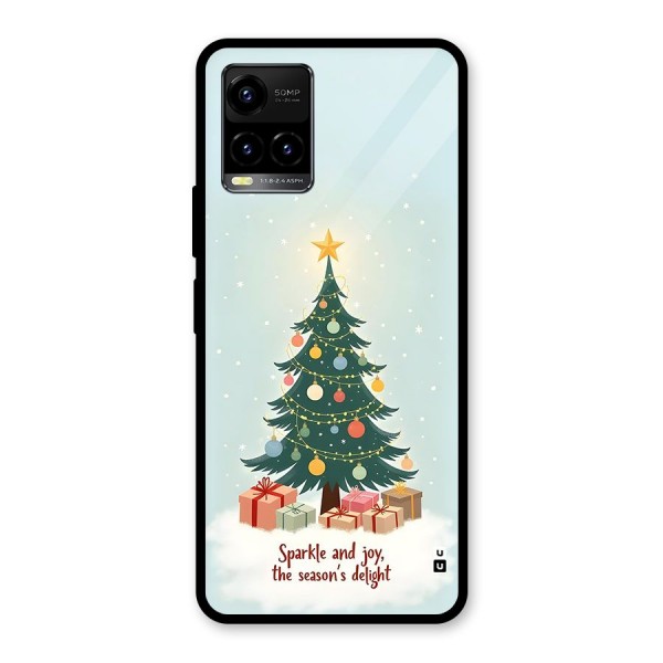 Seasons Delight Glass Back Case for Vivo Y21A