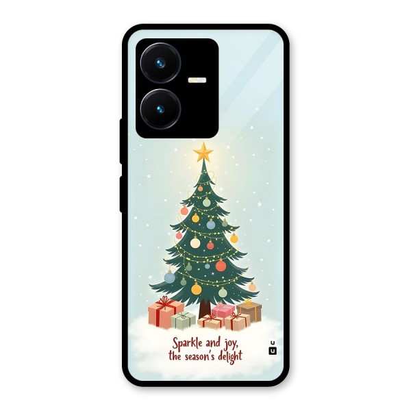 Seasons Delight Glass Back Case for Vivo Y22