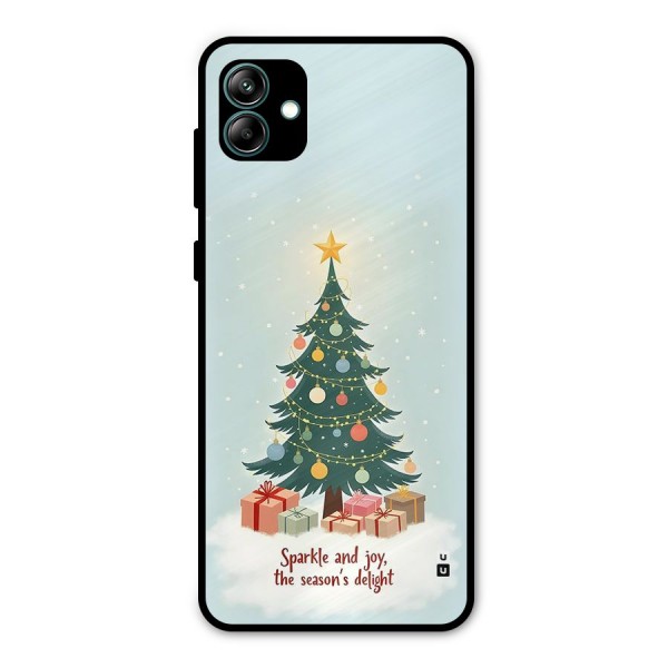 Seasons Delight Metal Back Case for Galaxy A04