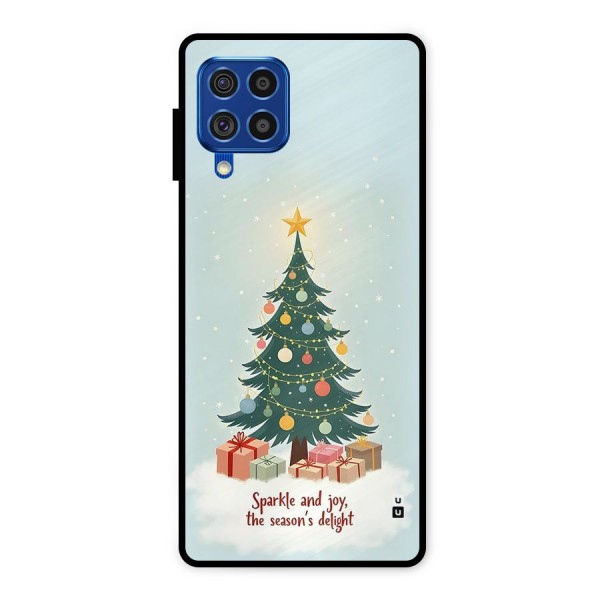 Seasons Delight Metal Back Case for Galaxy F62