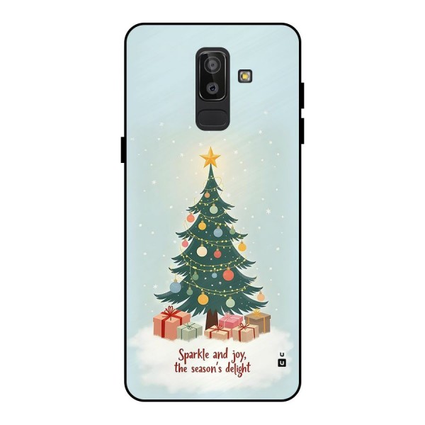 Seasons Delight Metal Back Case for Galaxy J8