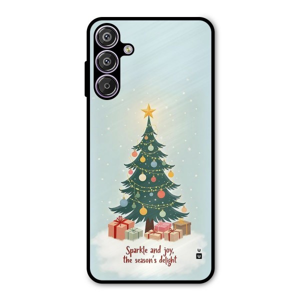 Seasons Delight Metal Back Case for Galaxy M15