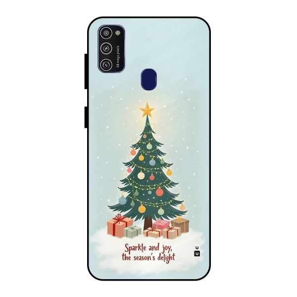 Seasons Delight Metal Back Case for Galaxy M21