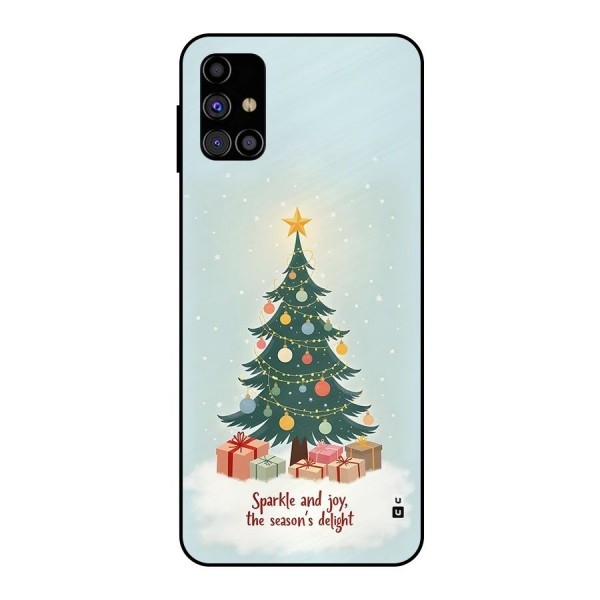 Seasons Delight Metal Back Case for Galaxy M31s