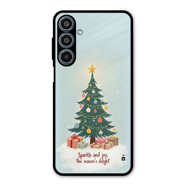 Seasons Delight Metal Back Case for Galaxy M35