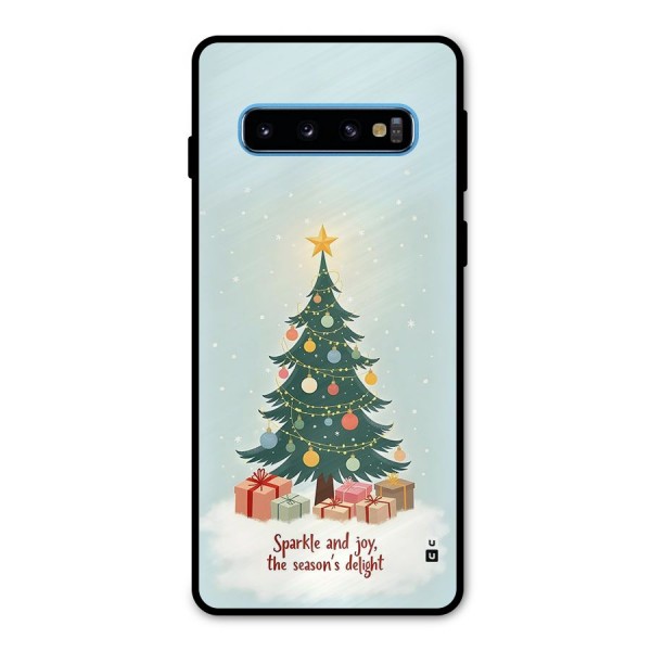 Seasons Delight Metal Back Case for Galaxy S10