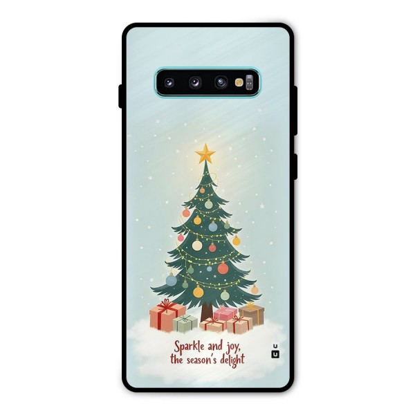 Seasons Delight Metal Back Case for Galaxy S10 Plus