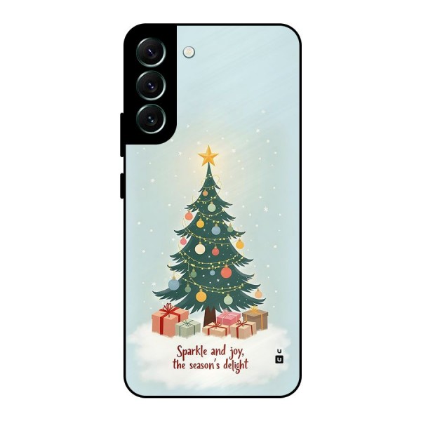 Seasons Delight Metal Back Case for Galaxy S22 Plus 5G