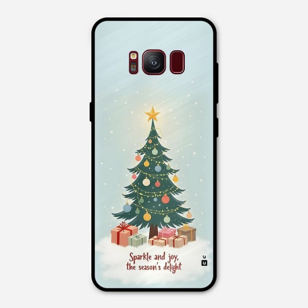 Seasons Delight Metal Back Case for Galaxy S8