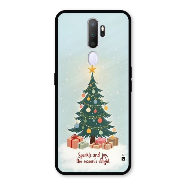 Seasons Delight Metal Back Case for Oppo A5 (2020)