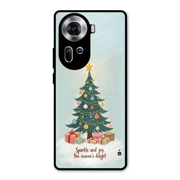 Seasons Delight Metal Back Case for Oppo Reno11 5G