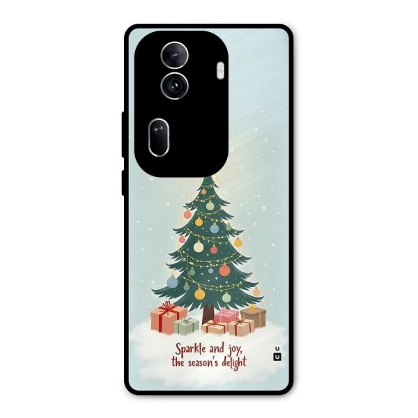 Seasons Delight Metal Back Case for Oppo Reno11 Pro 5G