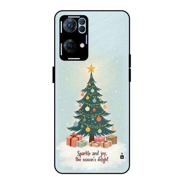 Seasons Delight Metal Back Case for Oppo Reno7 Pro 5G