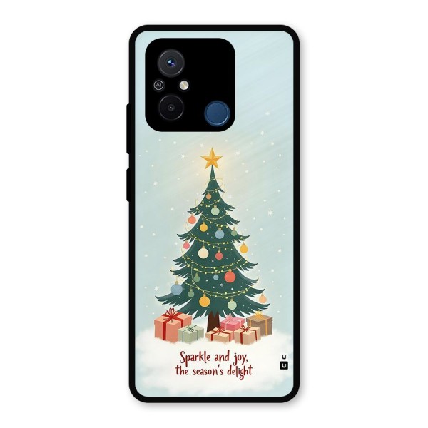 Seasons Delight Metal Back Case for Poco C55