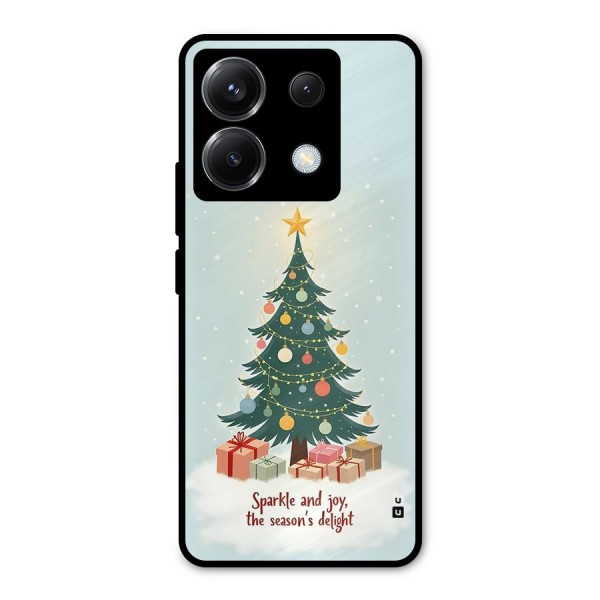 Seasons Delight Metal Back Case for Poco X6