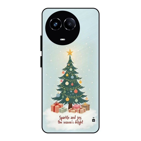 Seasons Delight Metal Back Case for Realme Narzo 60X