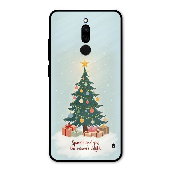 Seasons Delight Metal Back Case for Redmi 8