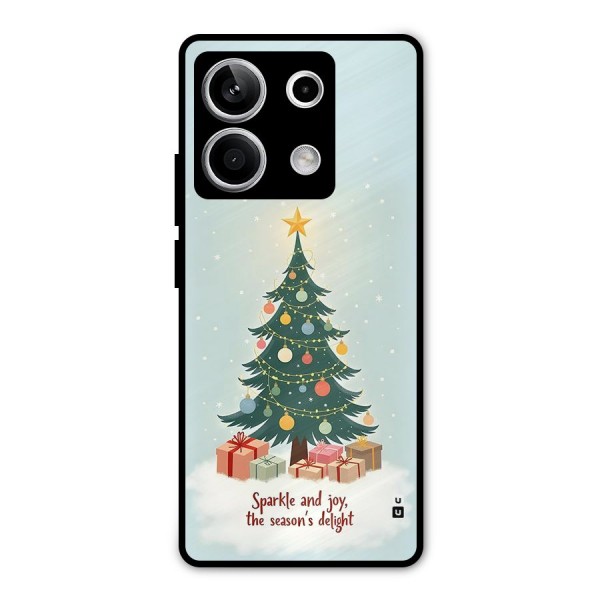 Seasons Delight Metal Back Case for Redmi Note 13 5G