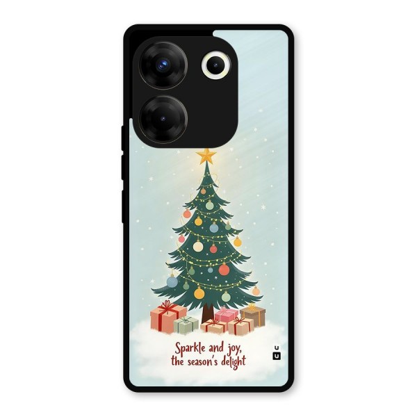 Seasons Delight Metal Back Case for Tecno Camon 20 Pro