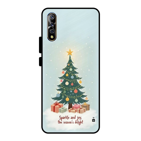 Seasons Delight Metal Back Case for Vivo S1