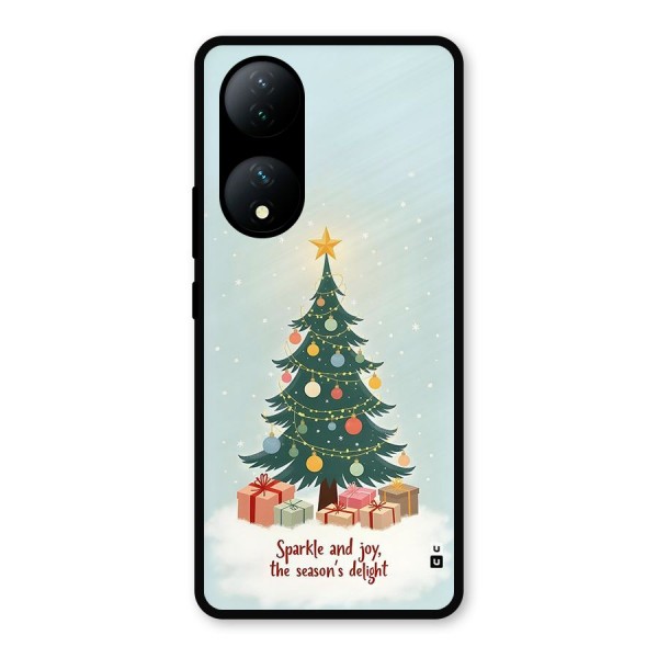 Seasons Delight Metal Back Case for Vivo T2