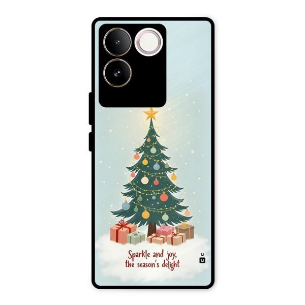 Seasons Delight Metal Back Case for Vivo T2 Pro